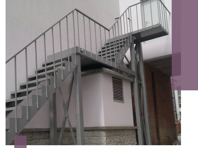 Монтаж пожарных лестниц под ключ в Кумертау с гарантией качества