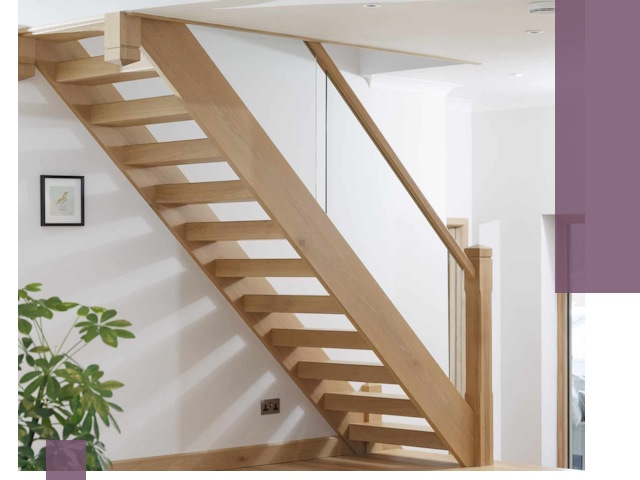 Изготовление деревянных лестниц под ключ в Кумертау для дома