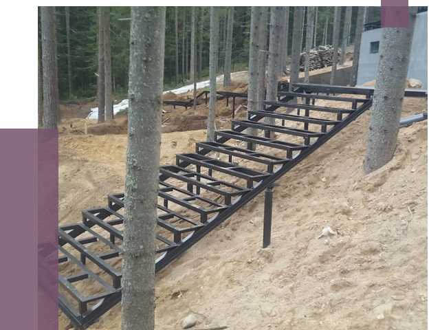 Монтаж металлических лестниц в Кумертау от 13527 руб. 