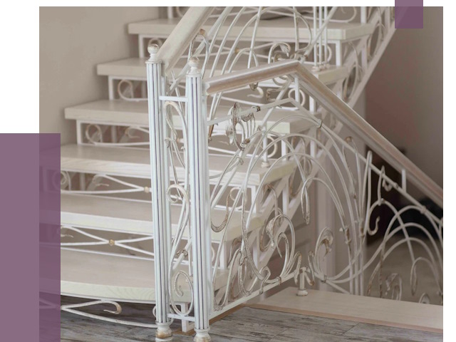 Изготовление кованых лестниц на заказ в Кумертау от 86777 руб. | ПРОЛЁТ-Кра