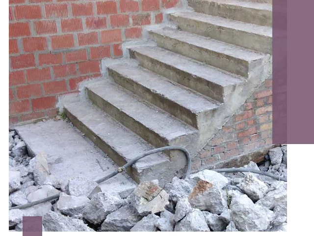Демонтаж бетонных лестниц в Кумертау: быстро и безопасно