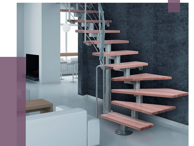 Модульные лестницы в Кумертау от 16845 руб. — купить в ПРОЛЁТ-Кра