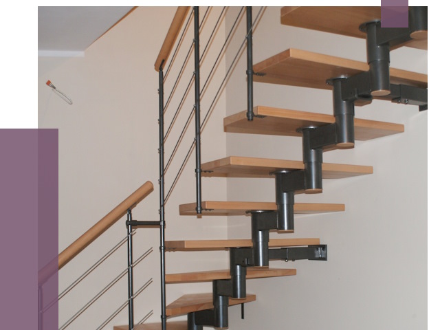 Изготовление модульных лестниц в Кумертау от 11485 руб. 