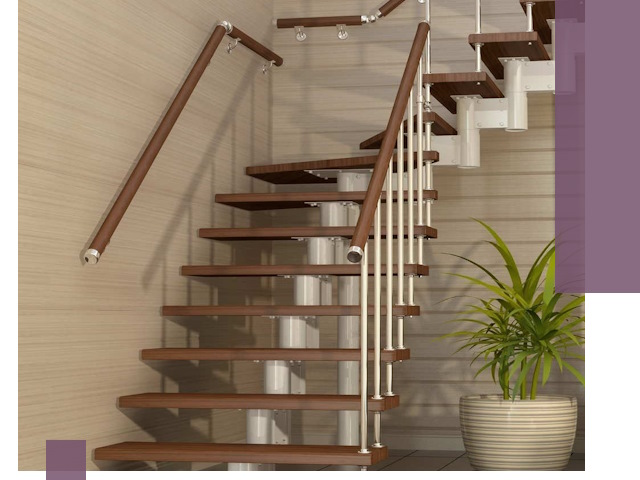 Изготовление модульных лестниц под ключ в Кумертау