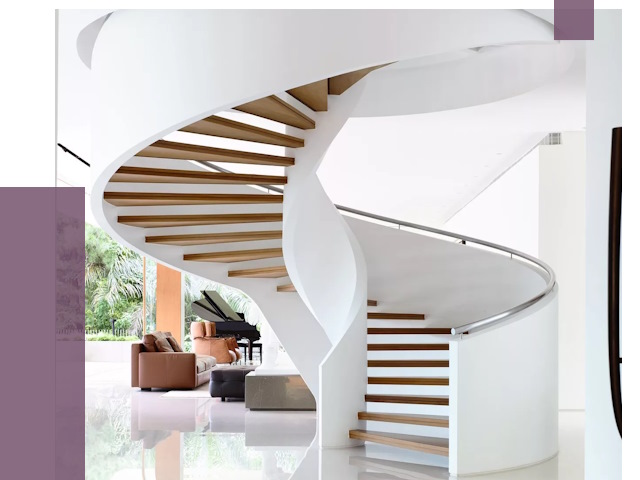 Винтовые лестницы в Кумертау под ключ от 48493 руб. | ПРОЛЁТ-Кра