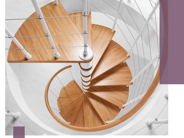 Изготовление винтовых лестниц под ключ в Кумертау