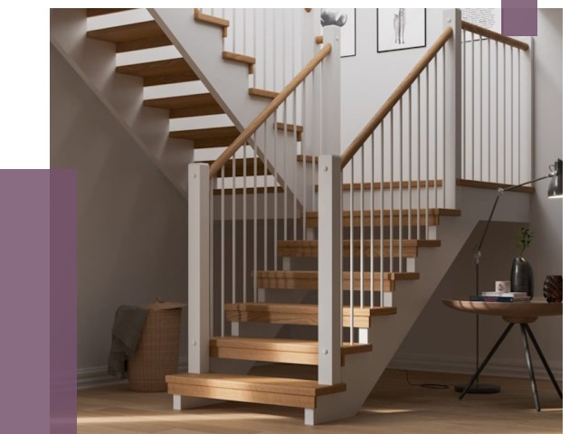 Маршевые лестницы в Кумертау от 38029 руб. — монтаж | ПРОЛЁТ-Кра