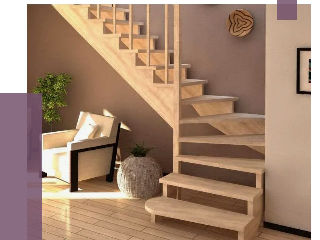 Изготовление Г-образных лестниц в Кумертау от 18887 руб. 