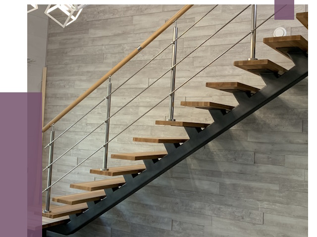 Изготовление лестниц на монокосоуре в Кумертау от 76057 руб. 