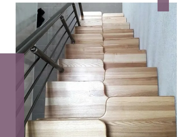 Лестницы гусиный шаг в Кумертау от 13016 руб. под ключ | ПРОЛЁТ-Кра