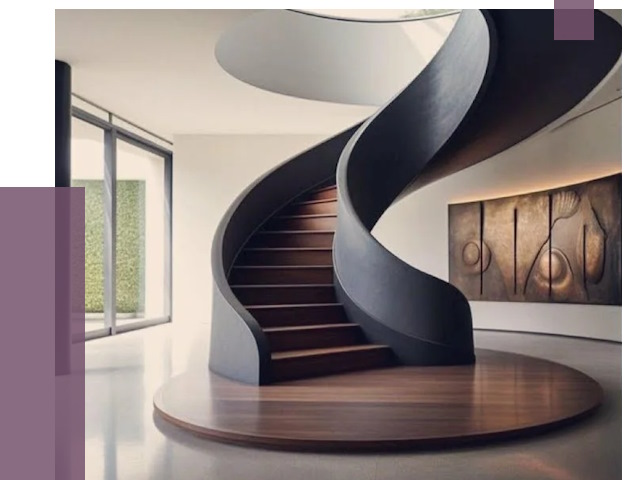 Элитные лестницы под заказ в Кумертау от 188867 руб. — ПРОЛЁТ-Кра
