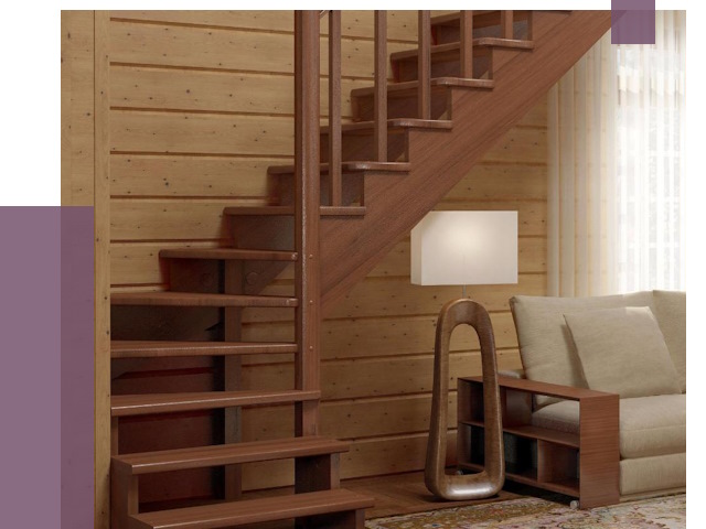 Лестницы эконом класса в Кумертау от 18223 руб. бюджетные решения