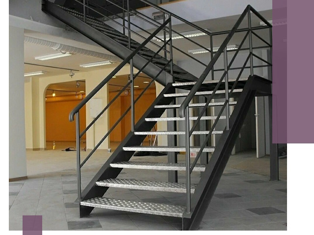 Лестницы для офиса в Кумертау: изготовление, монтаж, демонтаж