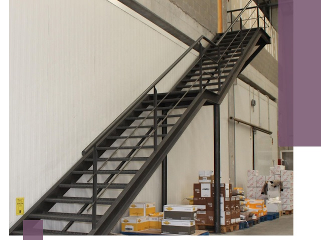 Лестницы для производства в Кумертау — изготовление и монтаж