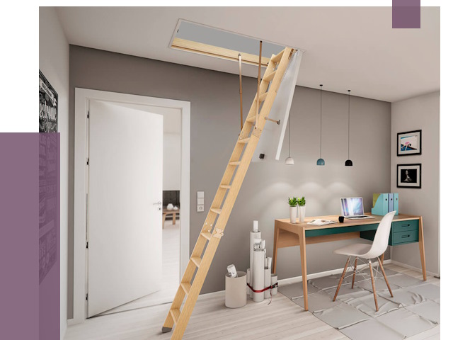 Чердачные лестницы в Кумертау — от 14548 руб. | ПРОЛЁТ-Кра