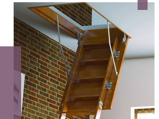 Установка чердачной лестницы в Кумертау от 7810 руб. | ПРОЛЁТ-Кра