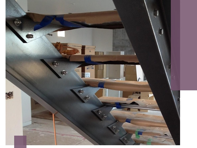 Усиление лестничных конструкций и усиление опор в Кумертау