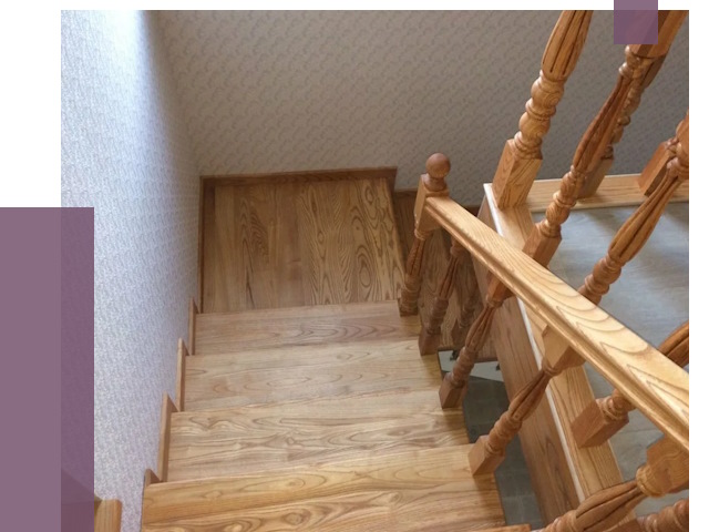 Сосновые лестницы в Кумертау под ключ от 8065 руб.  | ПРОЛЁТ-Кра