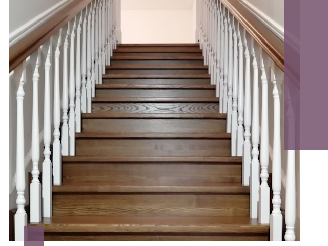 Лестницы из ясеня на заказ в Кумертау — изготовление и монтаж