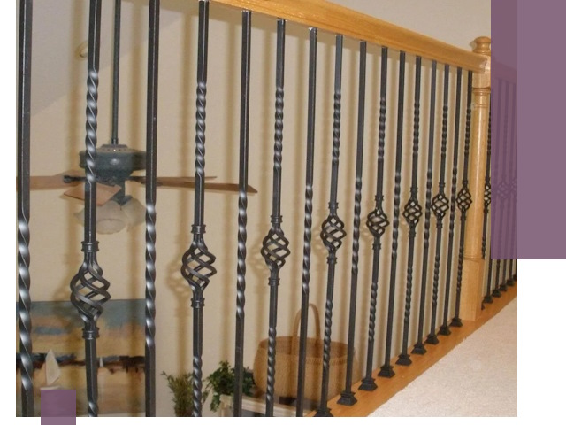 Изготовление и монтаж кованных перил в Кумертау под ключ