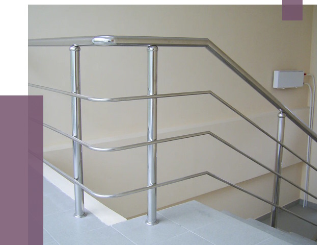 Алюминиевые перила в Кумертау от 6330 руб. под ключ | ПРОЛЁТ-Кра