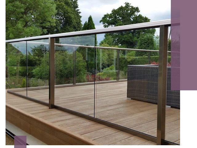 Алюминиевые перила на заказ в Кумертау — монтаж и гарантия