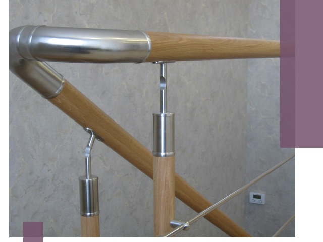 Комбинированные перила на заказ в Кумертау — монтаж и производство