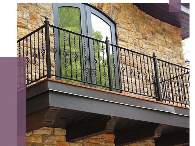 Балконные ограждения в Кумертау от 8014 руб. — купить | ПРОЛЁТ-Кра
