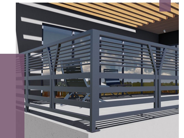 Изготовление балконных ограждений в Кумертау от 10719 руб. | ПРОЛЁТ-Кра