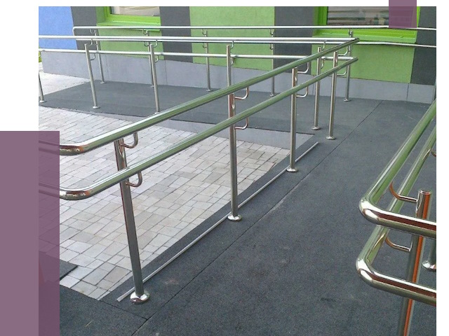 Ограждения пандусов в Кумертау от 4339 руб. монтаж | ПРОЛЁТ-Кра