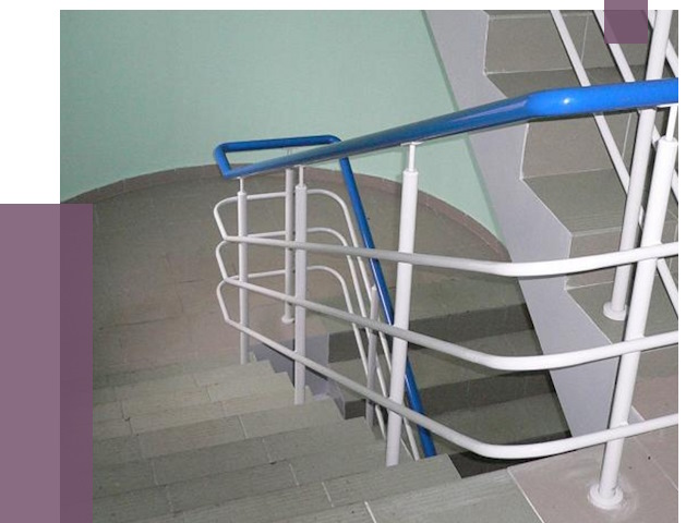 Перила в подъезде в Кумертау — установка и замена от 7402 руб. | ПРОЛЁТ-Кра