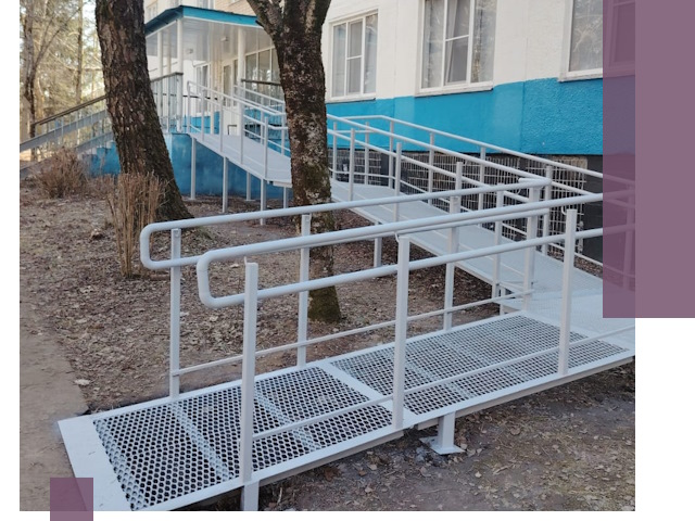 Пандусы под ключ в Кумертау: изготовление, монтаж и демонтаж