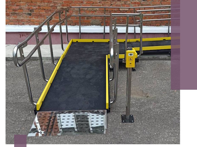 Изготовление наклонных пандусов для инвалидов в Кумертау