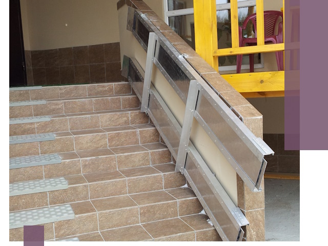 Откидные пандусы под ключ в Кумертау — монтаж и демонтаж