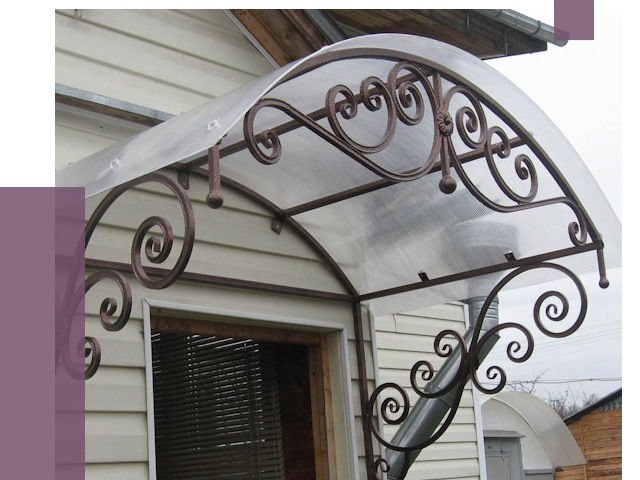 Изготовление козырьков в Кумертау от 7350 руб. — заказать | ПРОЛЁТ-Кра