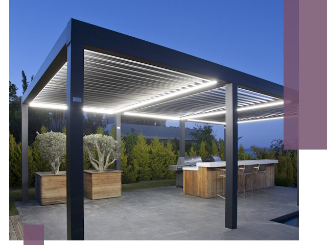 Навесы отдельно стоящие под ключ в Кумертау из металла и поликарбоната