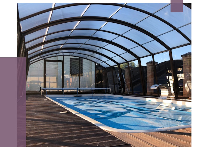 Навесы для бассейна в Кумертау от 16743 руб. под ключ | ПРОЛЁТ-Кра