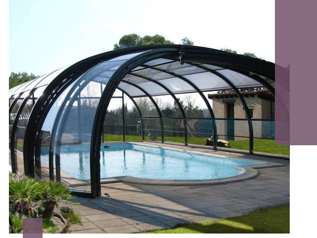 Навесы для бассейна в Кумертау: изготовление и монтаж под ключ