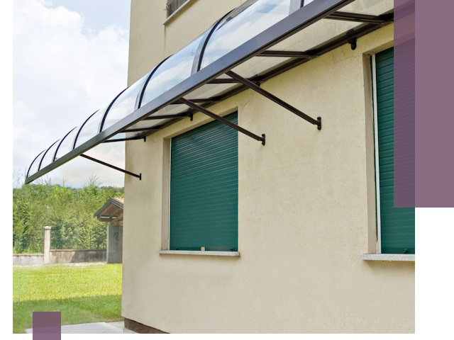 Козырьки над окнами в Кумертау — изготовление и монтаж по выгоде