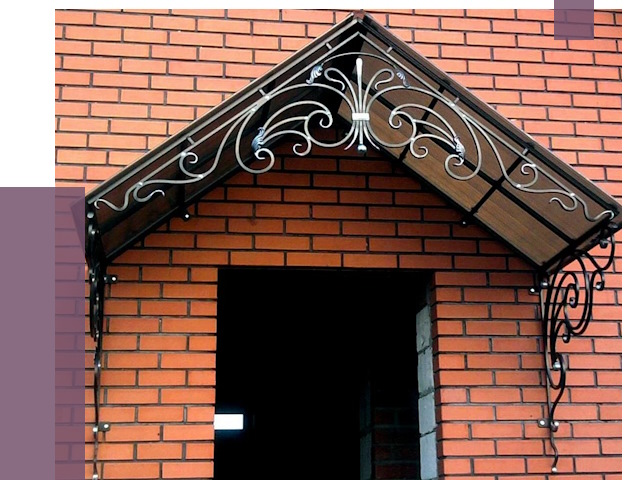 Металлические козырьки в Кумертау от 10668 руб. 