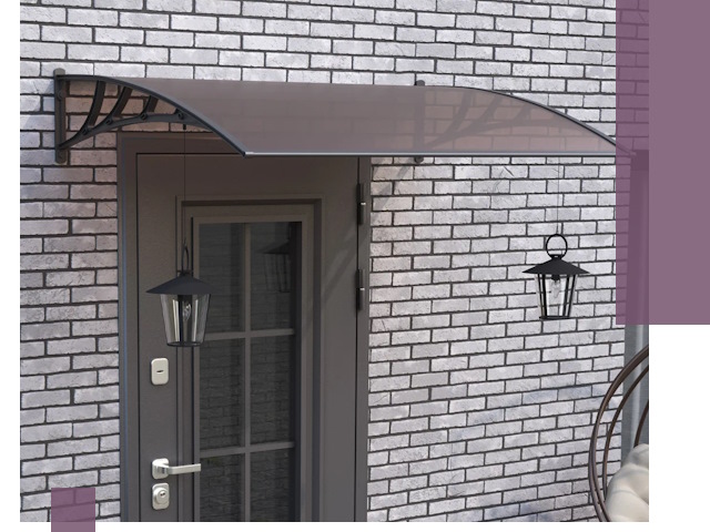 Недорогие козырьки и навесы под ключ в Кумертау