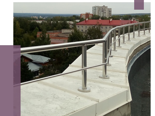 Парапеты и ограждения кровли в Кумертау от 4951 руб.