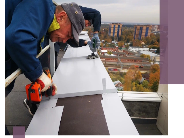 Монтаж парапетов в Кумертау — установка прочных металлических ограждений