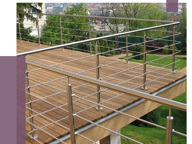 Алюминиевые парапеты в Кумертау под ключ от 7759 руб. 