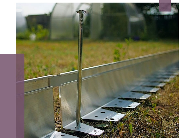 Металлические бордюры для газона в Кумертау от 4288 руб. | ПРОЛЁТ-Кра