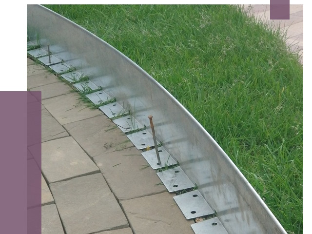 Металлические бордюры для тротуаров в Кумертау от 8678 руб.