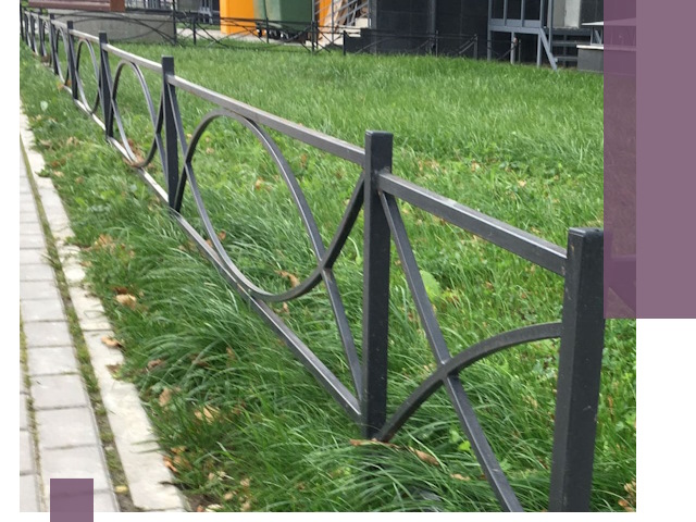 Газонные ограждения из металла в Кумертау — монтаж и продажа