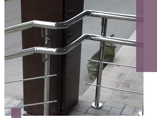 Монтаж поручней из нержавеющей стали в Кумертау качественно и быстро